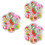Ohrclips Clip-on Ohrringe Kinder Komfort Bunt 6