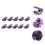 20Stk Plastik Pull-Back Kart Toys Kinder Geschenk Bunt Und Robust 8