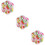 Ohrclips Clip-on Ohrringe Kinder Komfort Bunt 9