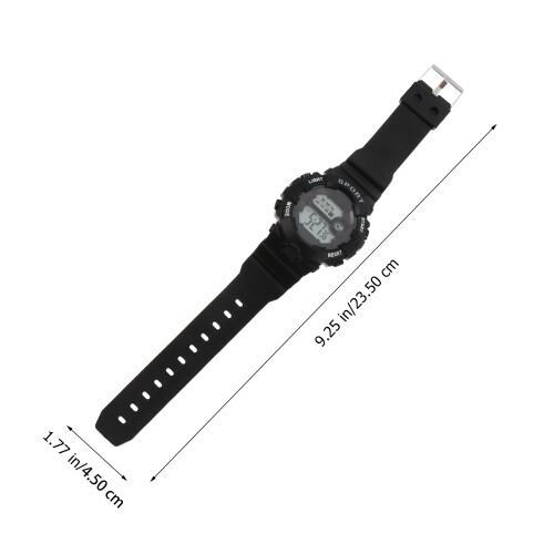 3Stk Digitaluhr Große Anzeige Multifunktions-Uhr 2