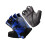 2Stk Kinder Halb Finger Sporthandschuhe Shockproof Rutschfest 6