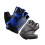 2Stk Kinder Halb Finger Sporthandschuhe Shockproof Rutschfest 5