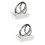 4Sets Metall Loop Halterung Cctv Halterung Für Wand Decke 7