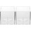 2Stk Desktop Baseball Display Case Transparent Und 2