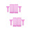 4Sets DIY Lippenbalsam Set Flexible Spatel Und Tray 7