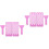 4Sets DIY Lippenbalsam Set Flexible Spatel Und Tray 4