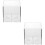 2Stk Desktop Baseball Display Case Transparent Und 6