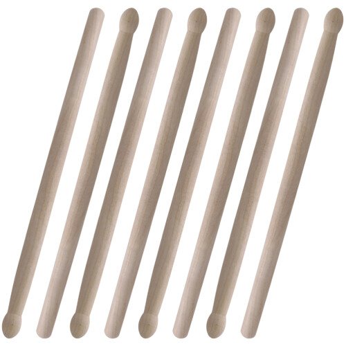 12Paare Wooden Drumsticks Für Taille Trommel Robust & Profi Percussion 1