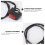 2Pcs Universal Motorcycle Handlebar On/off Kill Switch Button Black 8