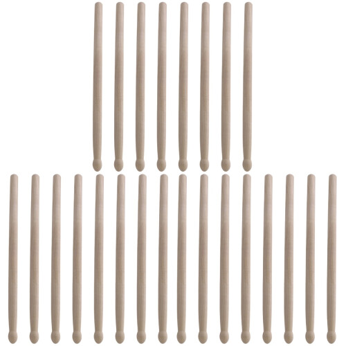 12Paare Wooden Drumsticks Für Taille Trommel Robust & Profi Percussion 2