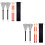 2Stk Professionelle Bambus Drumsticks Mit Stahlbürsten Für Percussion 3