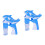 2Stk Dolphin Bubble Maker Sticks, Cartoon, Automatisch, Bunt, Spielend 4