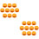 20Stk Babyflaschen Orange, , -Frei, Für 5