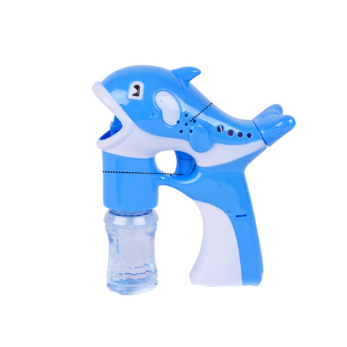 2Stk Dolphin Bubble Maker Sticks, Cartoon, Automatisch, Bunt, Spielend