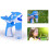 2Stk Dolphin Bubble Maker Sticks, Cartoon, Automatisch, Bunt, Spielend 8