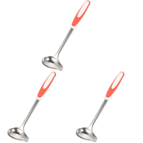 3Stk Küchen Soßenlöffel Aus Orange Elegant Und Robust 1