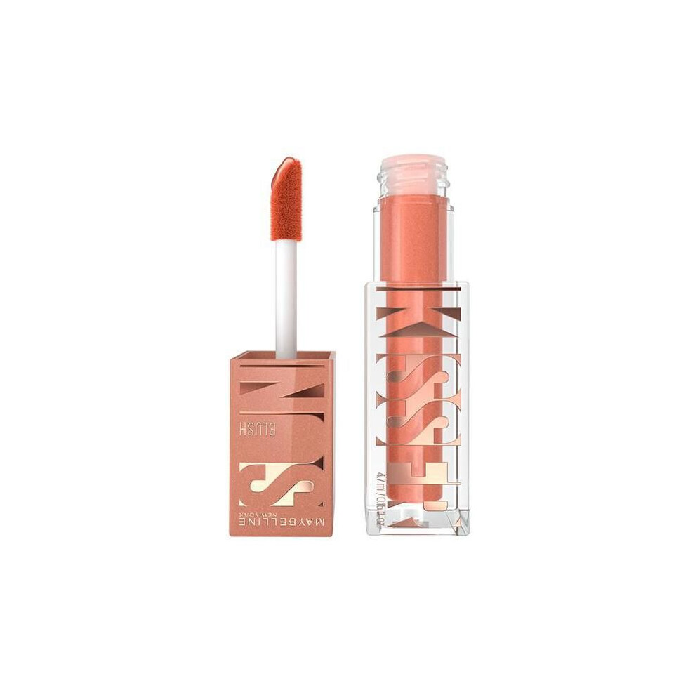 Maybelline Liquid Blush Sunkisser Illuminating Bronzer Sol Search | Healthy Glow, Tanned Complexion, Glowy Makeup, Ultra-Blendable, Lightweight, Melt-To-Skin Formula - Image 11