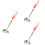 3Stk Küchen Soßenlöffel Aus Orange Elegant Und Robust 5