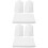 40Pièces Chapeaux Chef Jetables Papier Blancs Adaptés Cuisine 5
