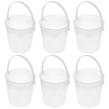 10Pièces Seaux Clairs Pour Boissons Glacées Fruits