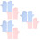 6Paires Pour Ongles Durable Souple Colorés 8