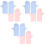 6Paires Pour Ongles Durable Souple Colorés 5