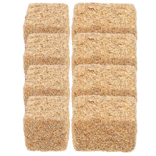 32Pièces Décoration Mini Bottelettes Bois Naturel Style Rustique