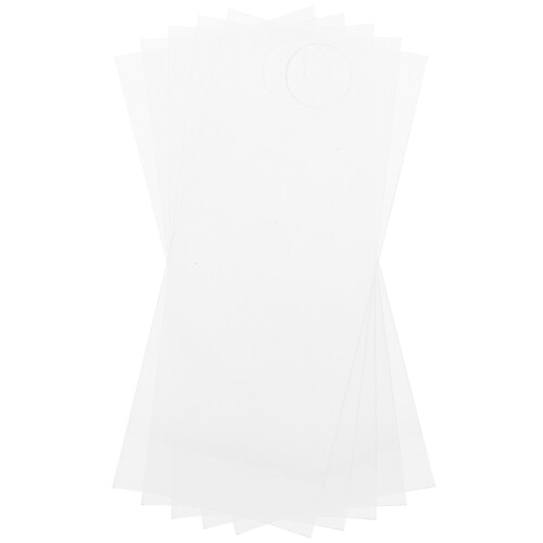 20Pièces Plaques Nom Blanches En Sublimation Pour Tumbler 1