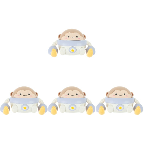 4Pièces Jouet D’éveil Bébé Ramper Plastique Son Et Lumière 2