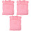 3Ensembles Sac De Couchage Rose Facile À Enfiler Pour Déco 5