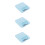 3Ensembles Kit Quilling Bricolage En ABS Acier Inoxydable Bleu 10