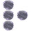 4Pièces - Satin Violet Taille Antidérapant Bain 9