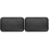 2Pièces Plaque Grill Fer Noir Pour Poisson Viande Bbq 3