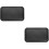 2Pièces Plaque Grill Fer Noir Pour Poisson Viande Bbq 7