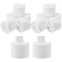 36Pièces Papier Spirales Bouche Blanches Accessoires Décoratifs Scène