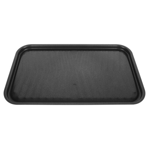 2Pièces Plaque Grill Fer Noir Pour Poisson Viande Bbq 1