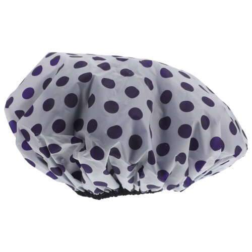4Pièces - Satin Violet Taille Antidérapant Bain 1
