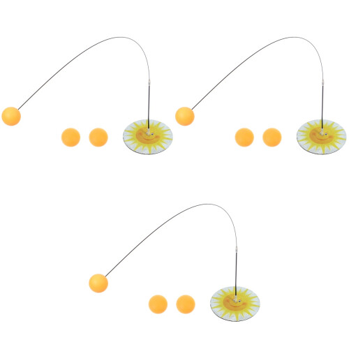 3Ensembles D’entraînement Ping-Pong Multi-Sport Acier Coloré 2