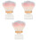 3Pièces Pinceaux Cosmétiques Multi-Usage Pour Fond De Et Blush 5