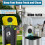 12Pack Trash Can Absorbing Filters, Activated Charcoal Purifying Deodorizer for Trash Cans, Compost Buckets-Round 4