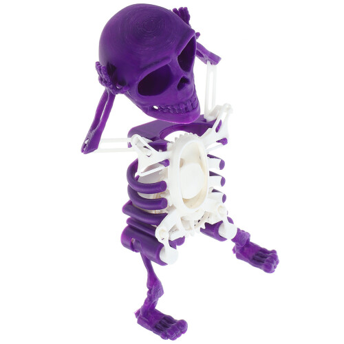 10Pièces Jouet Décompression Squelette Violet Amusant Pour Enfants 1