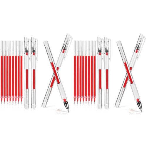 8Pcs Pen Brow Mapping Kit Plastic Smooth 2