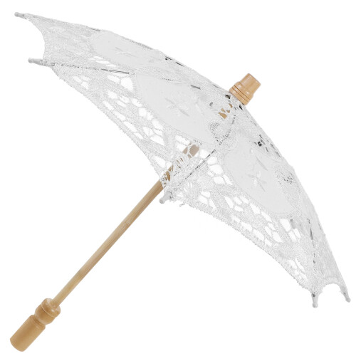 2Pièces Ombrelles Bois Parasol Photo Décor