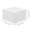 300Pcs White Paper Cake Boxes with Clear Window for Donuts Pastries 2