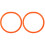 2Pièces Accessoires De Yoga Cerceaux Lestés Orange Portables 8