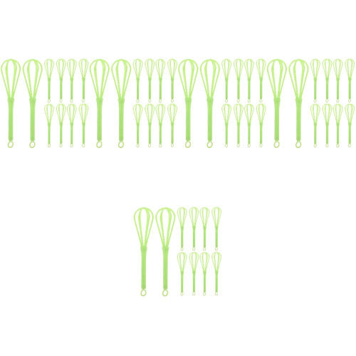 50Pcs Compact Plastic Paper Making Tool Light Green DIY Pulp Mixer 2