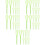 50Pcs Compact Plastic Paper Making Tool Light Green DIY Pulp Mixer 6