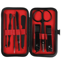 Multifunktionales Pflegeset, professionelles Pflegegeschenkset, Edelstahl in medizinischer Qualität, luxuriöses Reiseetui, ergonomisches Design