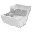 4Pcs Iron Bunny Feeder Box for Guinea Pig Small Animal Cage Accessory 1