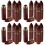 20Pcs Compact Wooden Toothpick Dispenser Portable Mini Pocket Case 6
